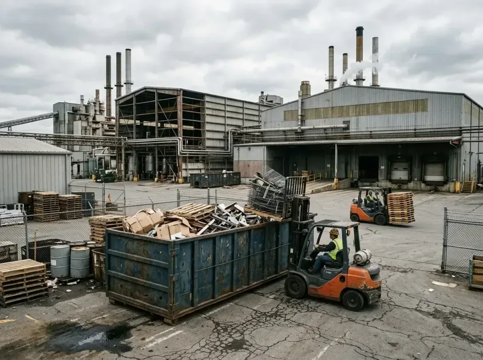 industrial-factory-scrap-conta-003 — frequently asked questions, Cheap Roll-off Dumpster Rentals in Vassar, MI